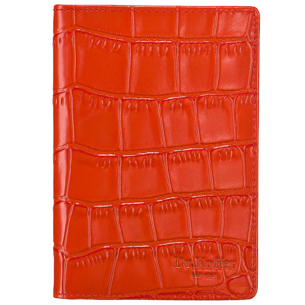 Обложка для паспорта из натуральной кожи Dr. Koffer