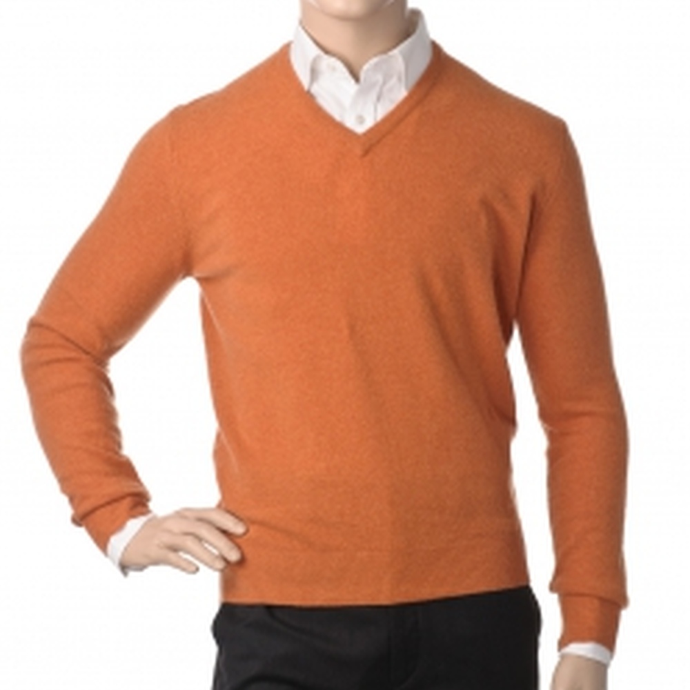 Др.Коффер  30601 оранжевый пуловер