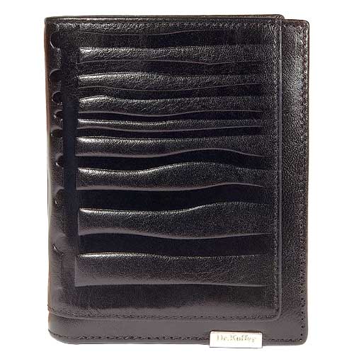 Портмоне Dr.Koffer из натуральной кожи черное