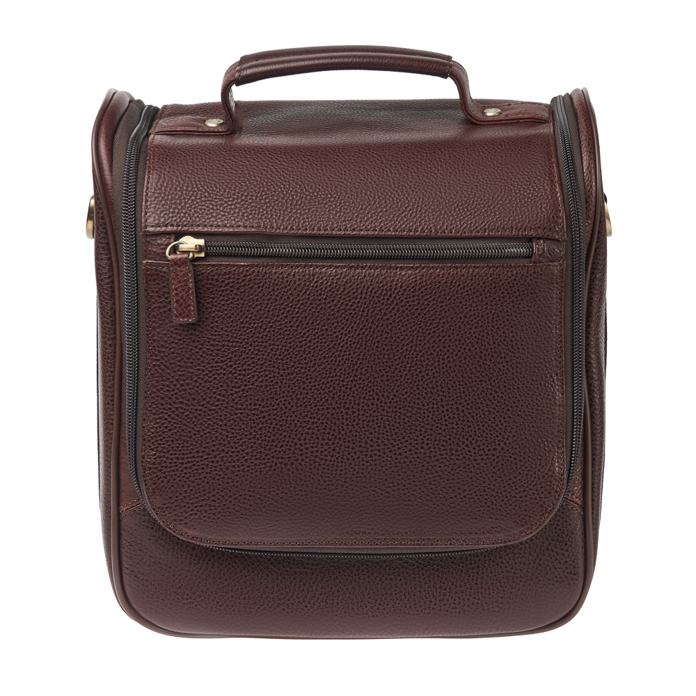 Несессер Dr.Koffer из натуральной кожи коричневый