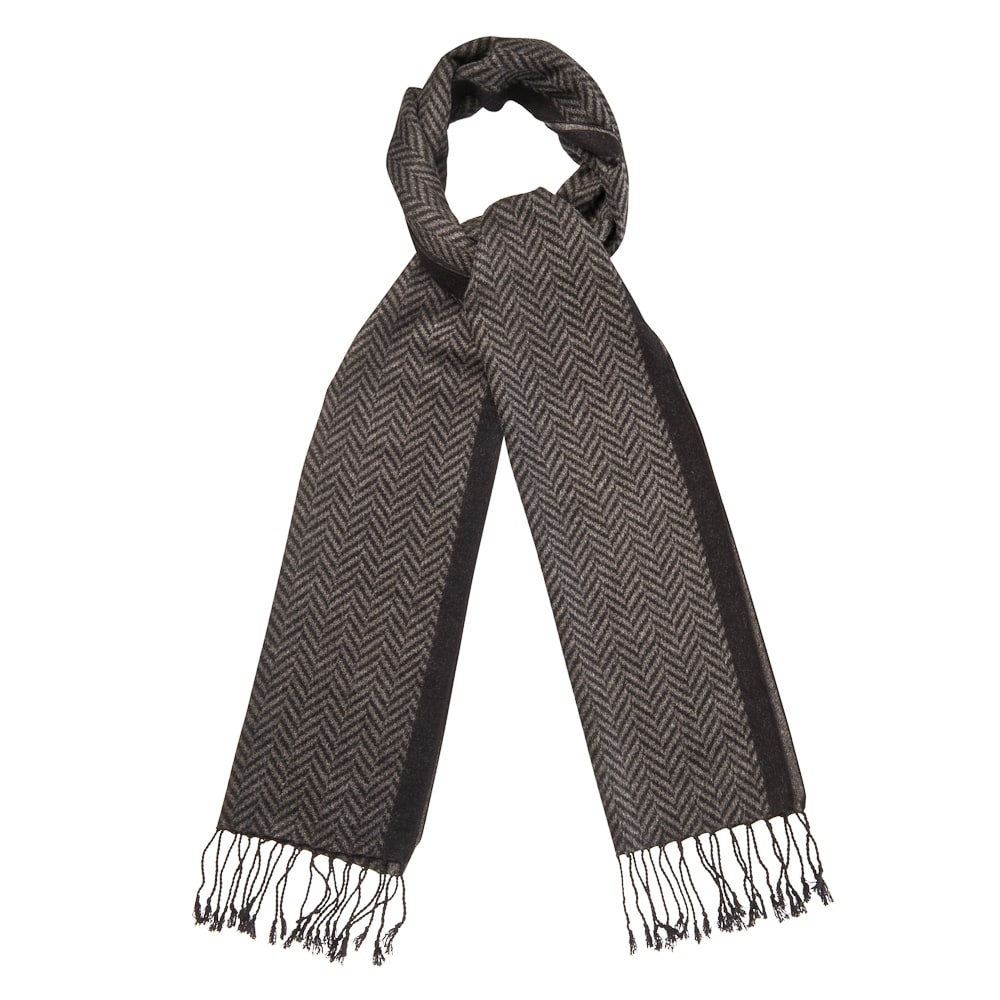 Др.Коффер S810556-06-77 шарф мужской, цвет серый - фото 1