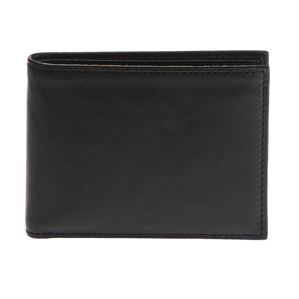 Портмоне Dr.Koffer из натуральной кожи черное