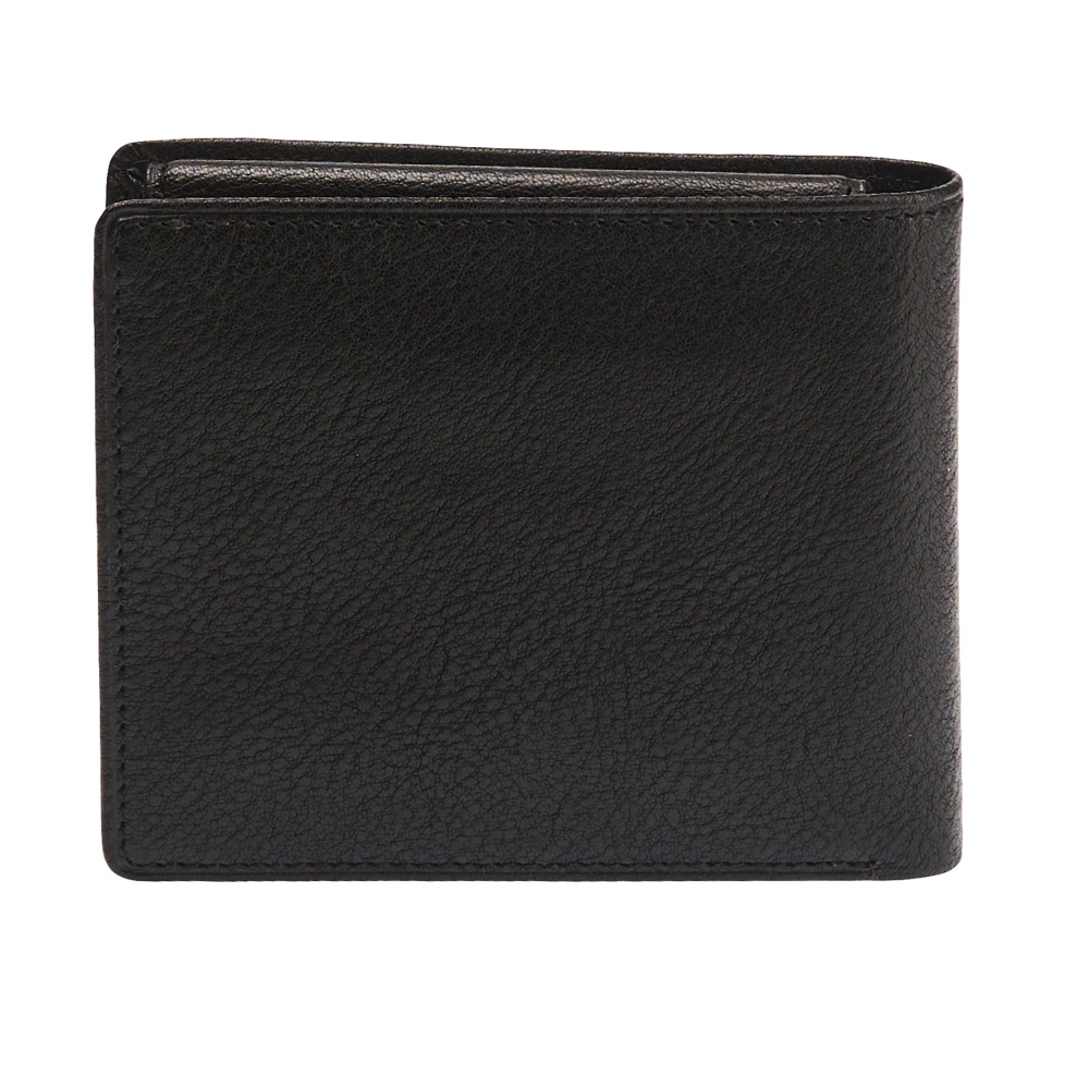 Портмоне Dr.Koffer из натуральной кожи черное