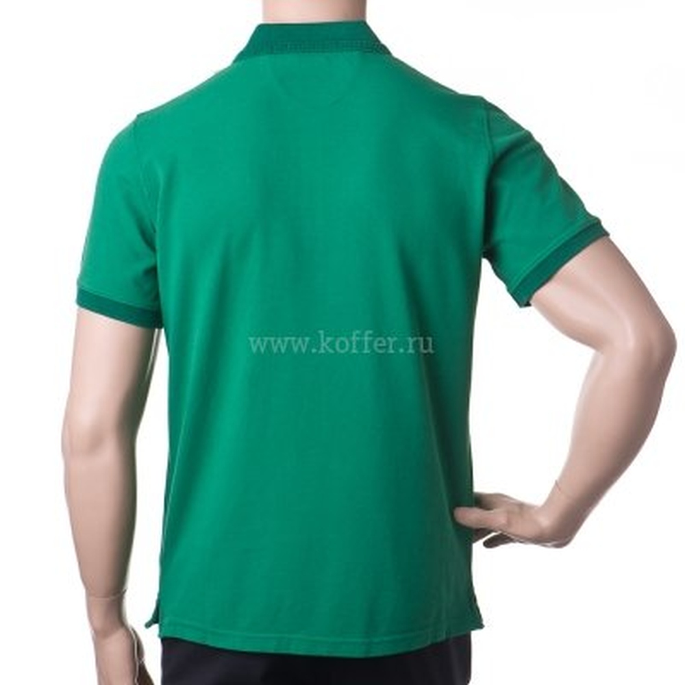 Др.Коффер 12522ST зеленый  рубашка поло