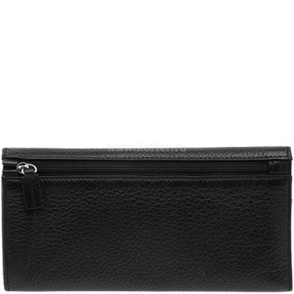 Кошелек Dr.Koffer из натуральной кожи черный