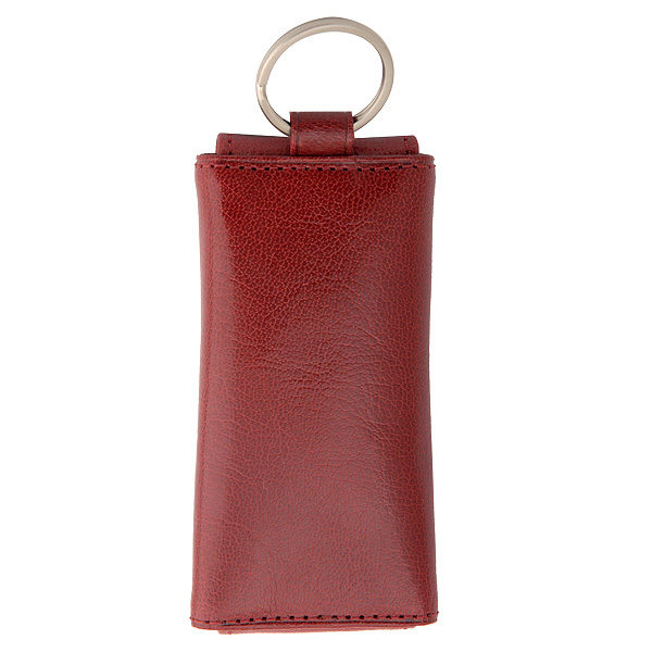 Подарочный набор: кошелек и ключница красно-коричневого цвета Dr.Koffer X510113-63-12