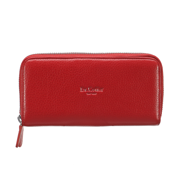 Портмоне Dr.Koffer из натуральной кожи красное