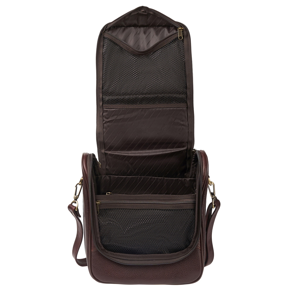 Несессер Dr.Koffer из натуральной кожи коричневый