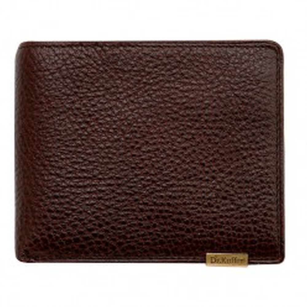 Портмоне Dr.Koffer из натуральной кожи коричневое