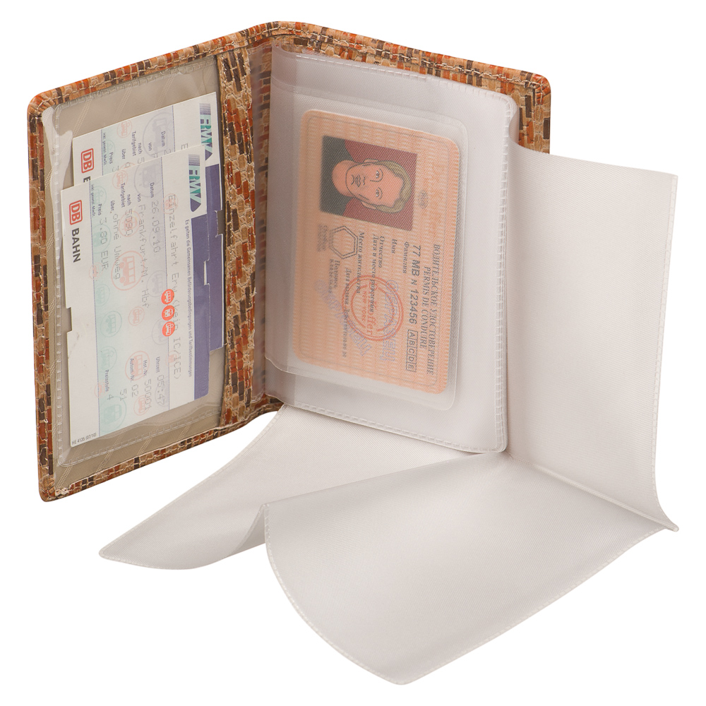 Обложка для автодокументов из натуральной кожи Dr. Koffer