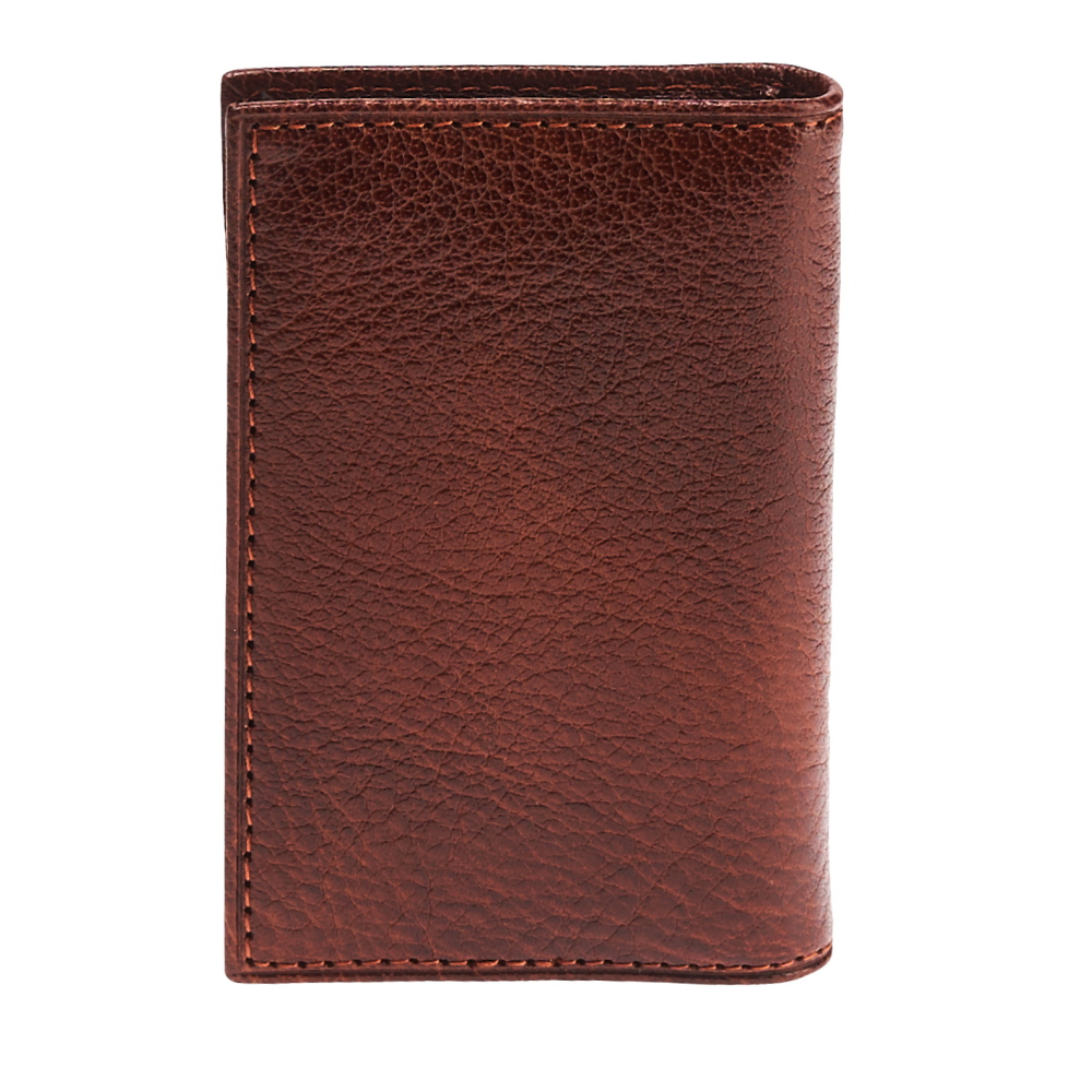 Визитница Dr.Koffer из натуральной кожи светло-коричневая