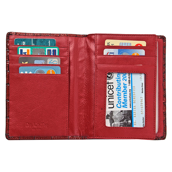 Обложка для паспорта/автодок из натуральной кожи Dr. Koffer