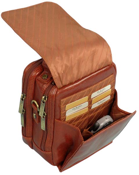 Небольшая коричневого цвета сумка для документов Dr.Koffer B248961-02-05