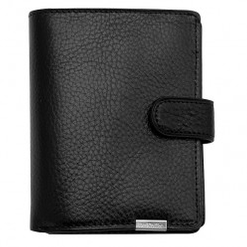 Портмоне Dr.Koffer из натуральной кожи черное