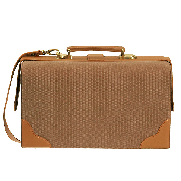 Саквояж Dr.Koffer коричневый ретро