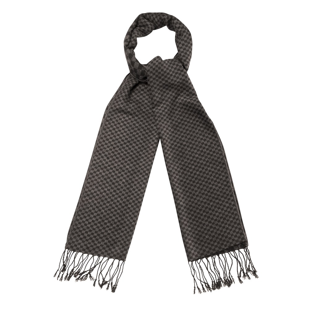 Др.Коффер S810555-06-04 шарф мужской, цвет черный - фото 1
