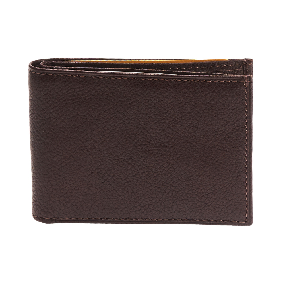 Портмоне Dr.Koffer из натуральной кожи коричневое