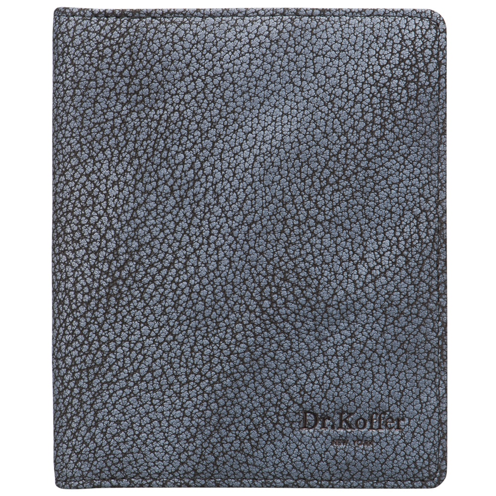 Визитница Dr.Koffer из натуральной кожи черная