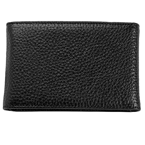 Визитница Dr.Koffer из натуральной кожи черная