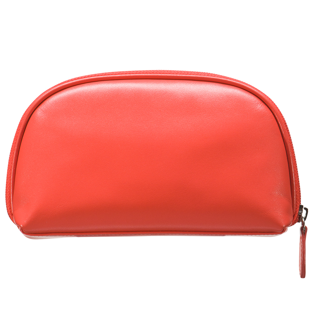 Косметичка Dr.Koffer из натуральной кожи розовая