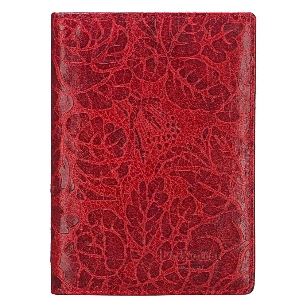 Обложка для паспорта/автодок из натуральной кожи Dr. Koffer