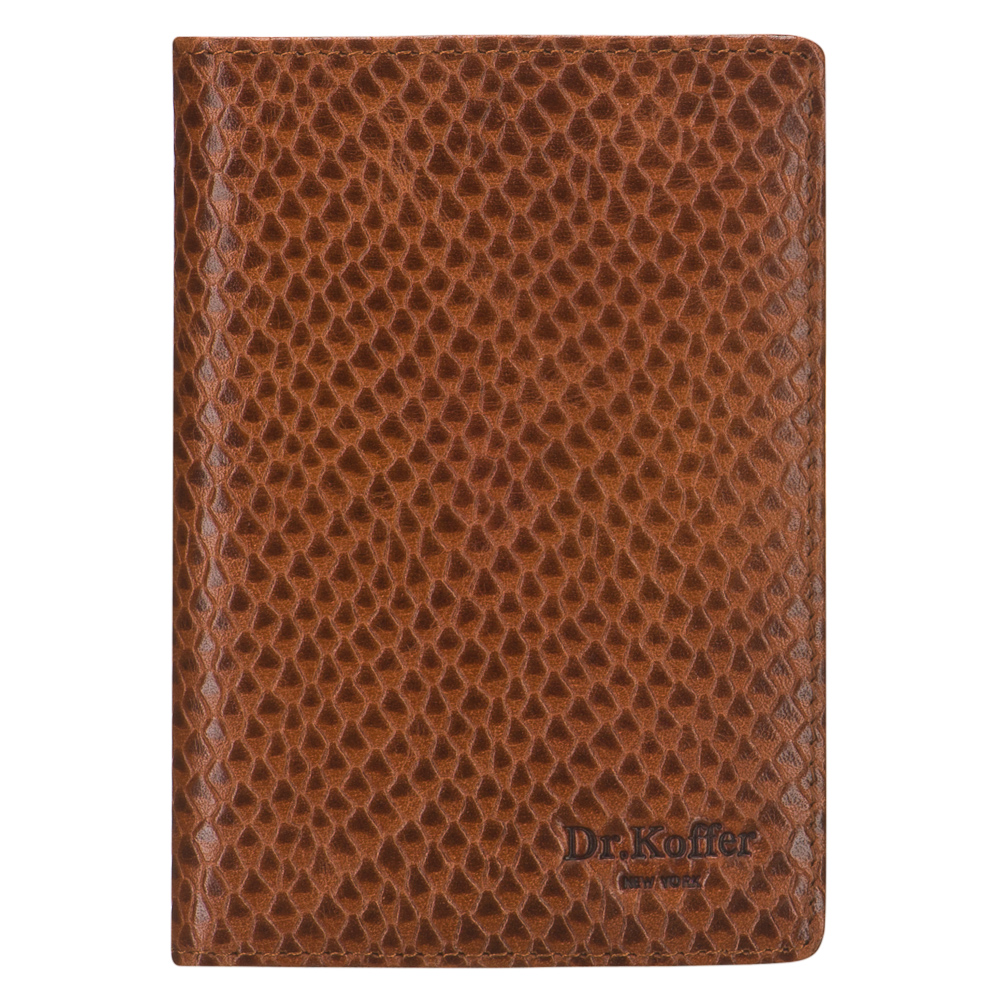Обложка для паспорта из натуральной кожи Dr. Koffer