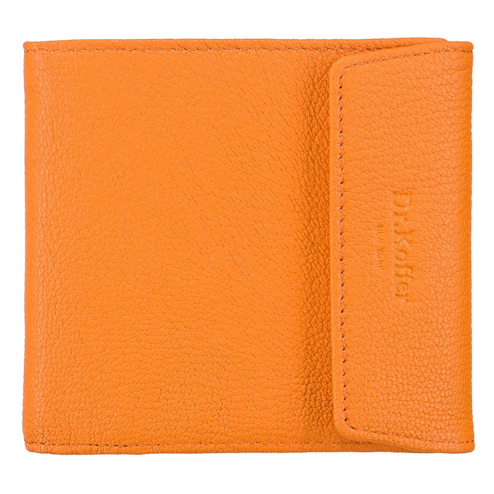 Оранжевое портмоне женское Dr.Koffer X510152-170-58