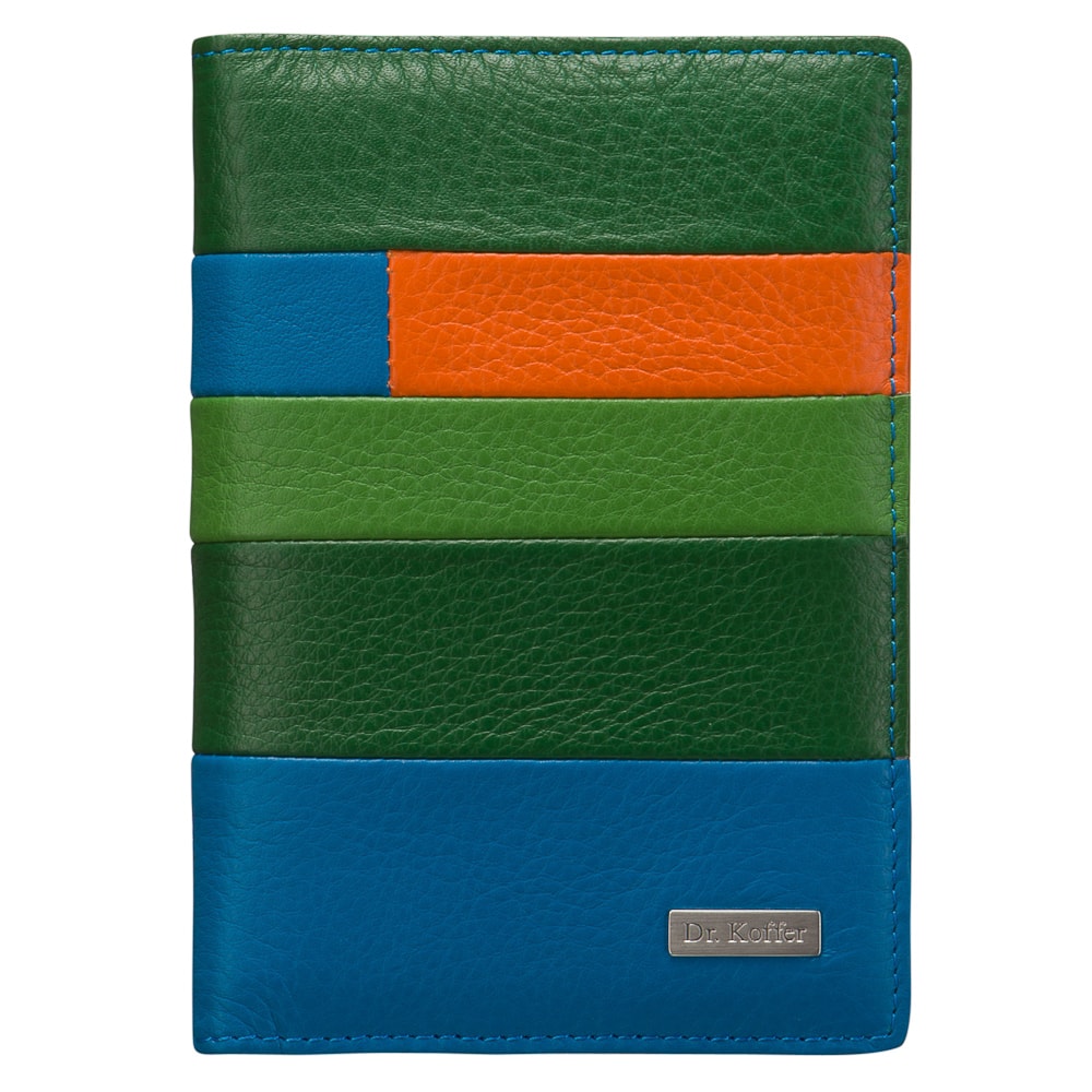 Обложка для паспорта/автодок из натуральной кожи Dr. Koffer