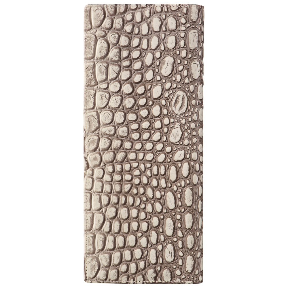 Визитница Dr.Koffer из натуральной кожи белая