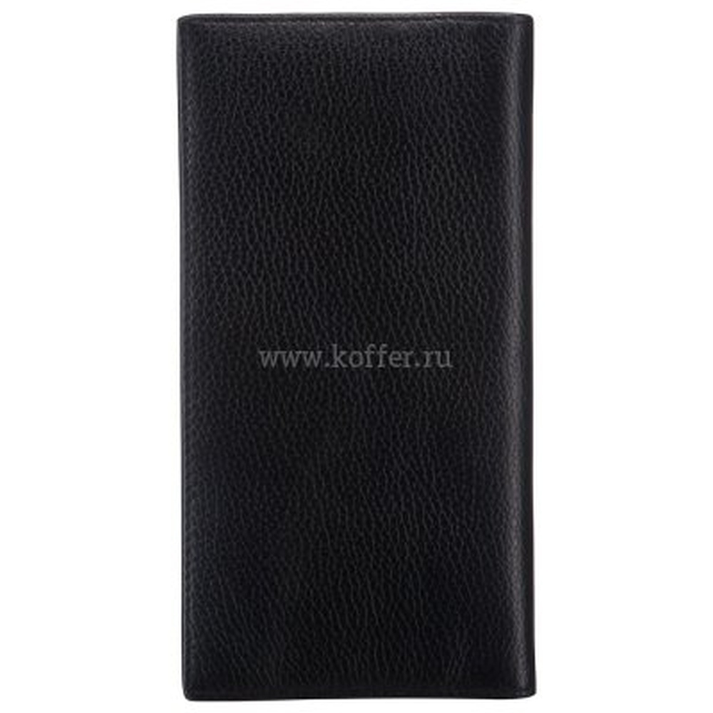 Портмоне черного цвета с отделениями для карт и денег Dr.Koffer X510240-220-04