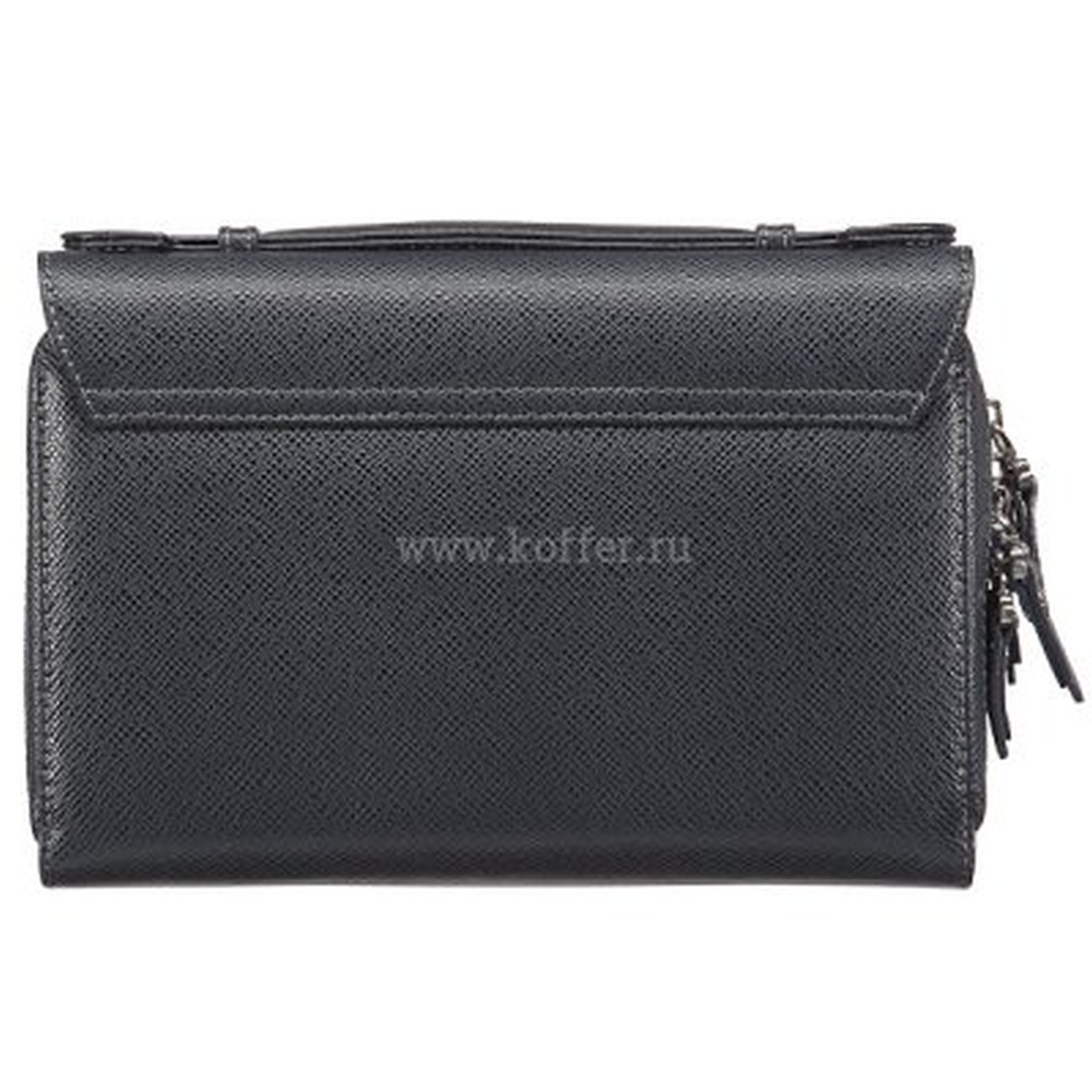 Мужская сумка визитка из натуральной текстурированной кожи Dr.Koffer B402499-141-77