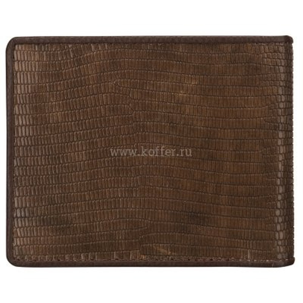 Портмоне Dr.Koffer из натуральной кожи коричневое