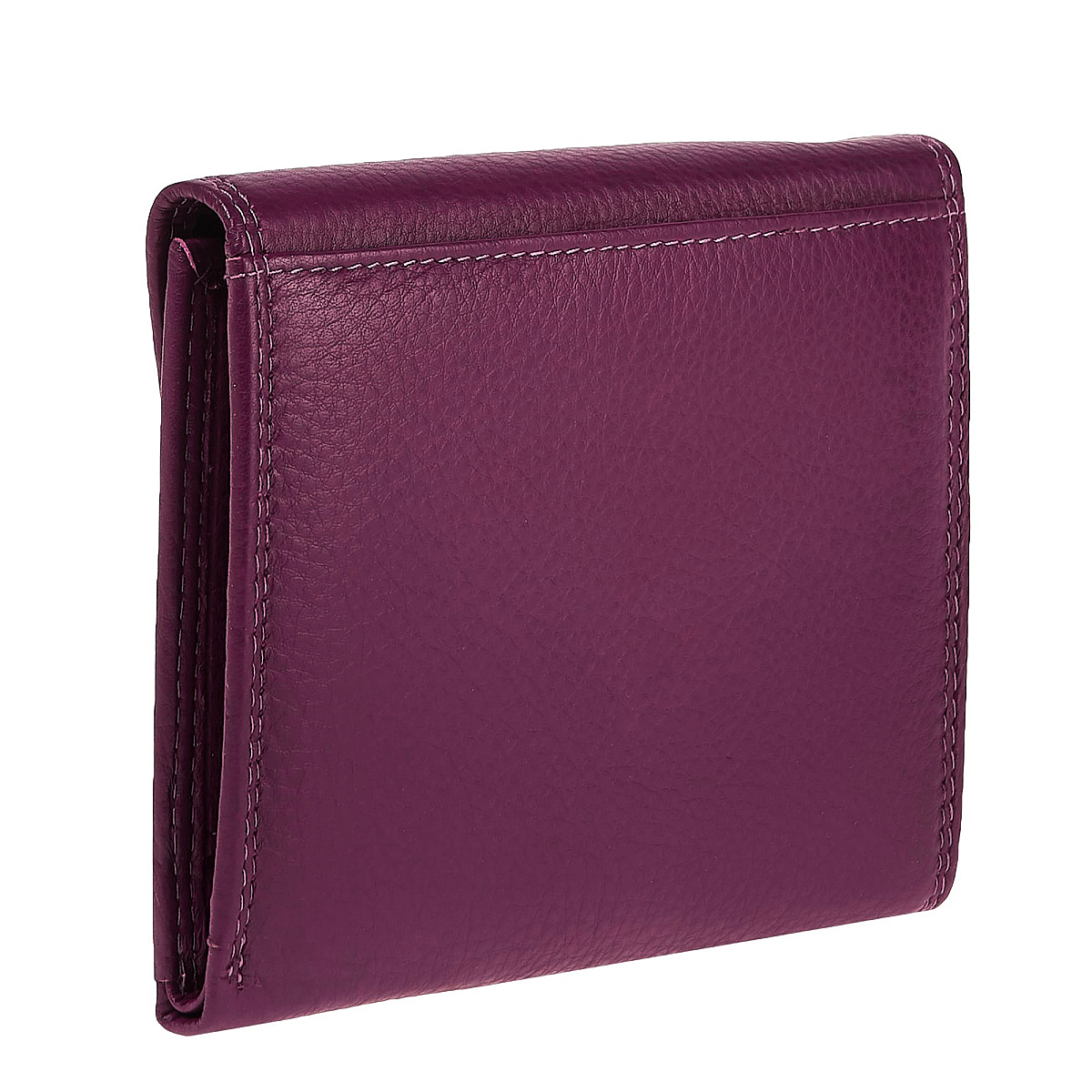 Портмоне Dr.Koffer из натуральной кожи розовое