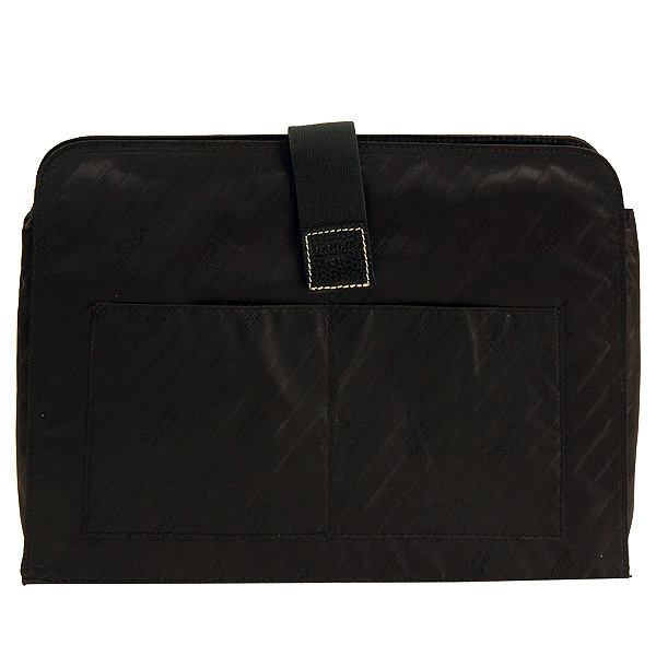 Сумка через плечо Dr.Koffer из натуральной кожи черная