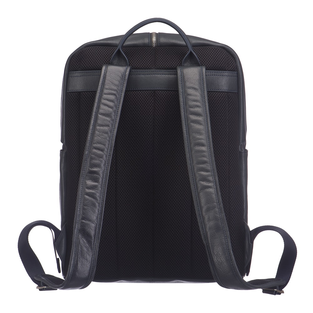 Рюкзак Dr.Koffer из натуральной кожи синий