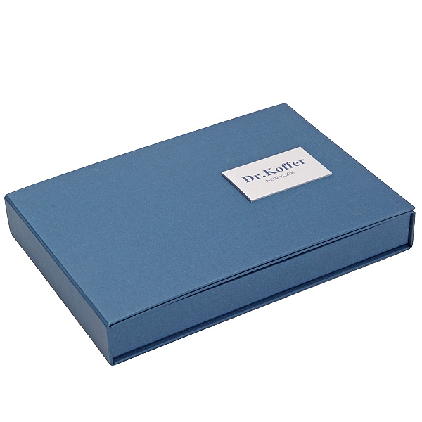 Подарочный набор: обложка для документов и ключница коричневого цвета Dr.Koffer X510281-02-09