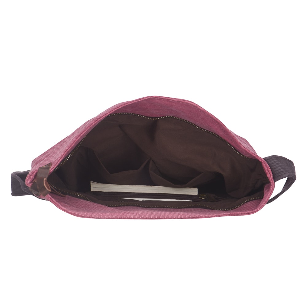 Сумка через плечо Dr.Koffer из канваса и натуральной кожи