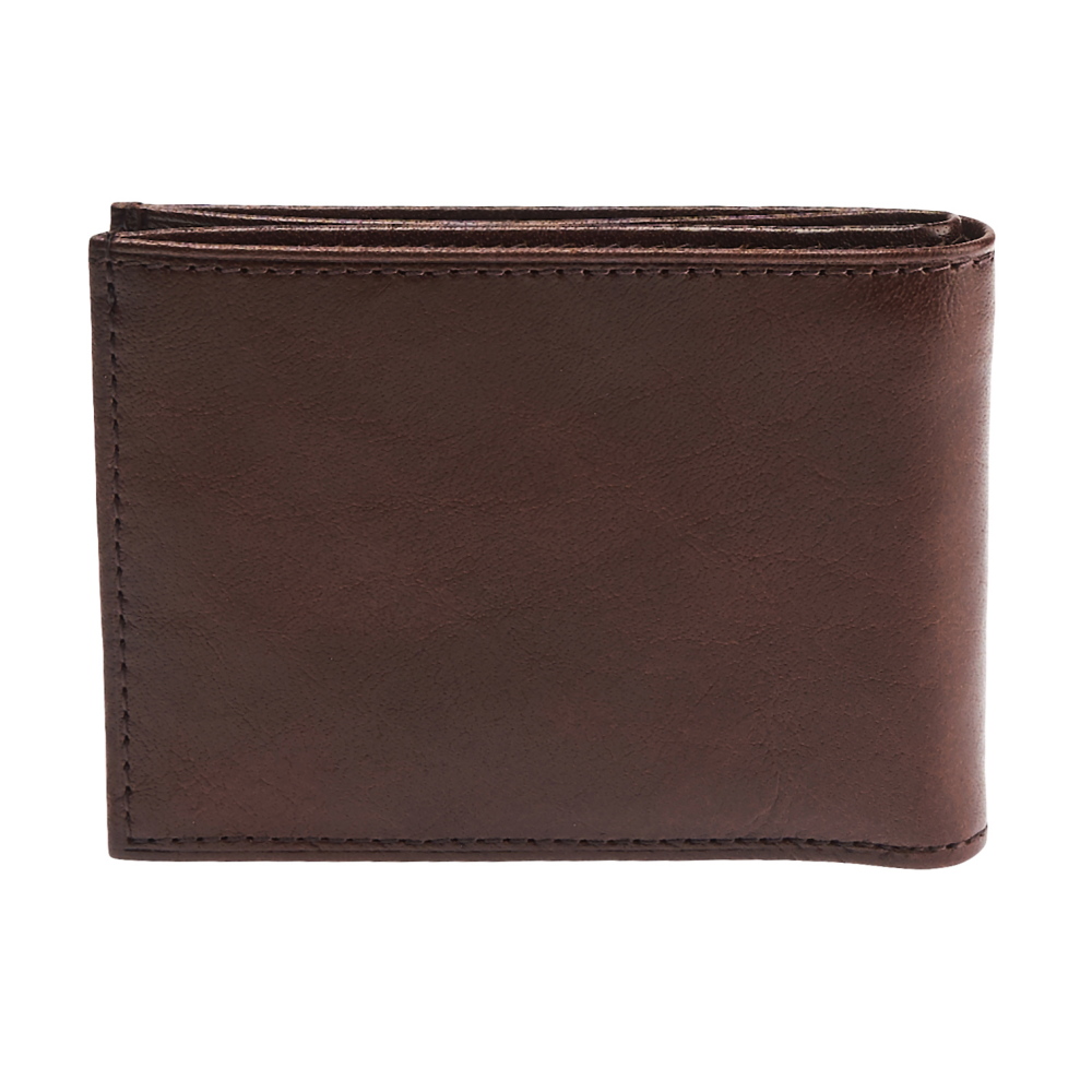 Портмоне Dr.Koffer из натуральной кожи коричневое