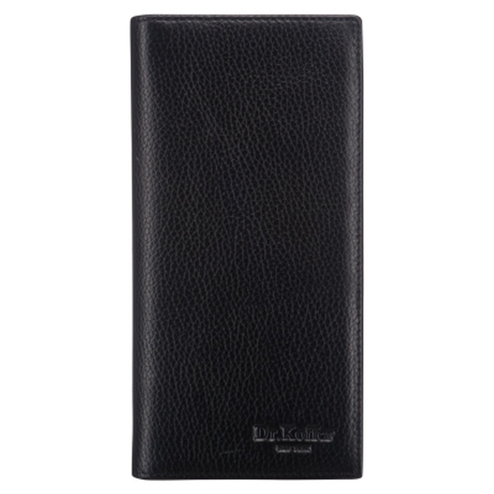 Портмоне Dr.Koffer из натуральной кожи черное