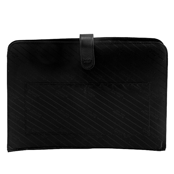 Сумка через плечо Dr.Koffer из натуральной кожи черная