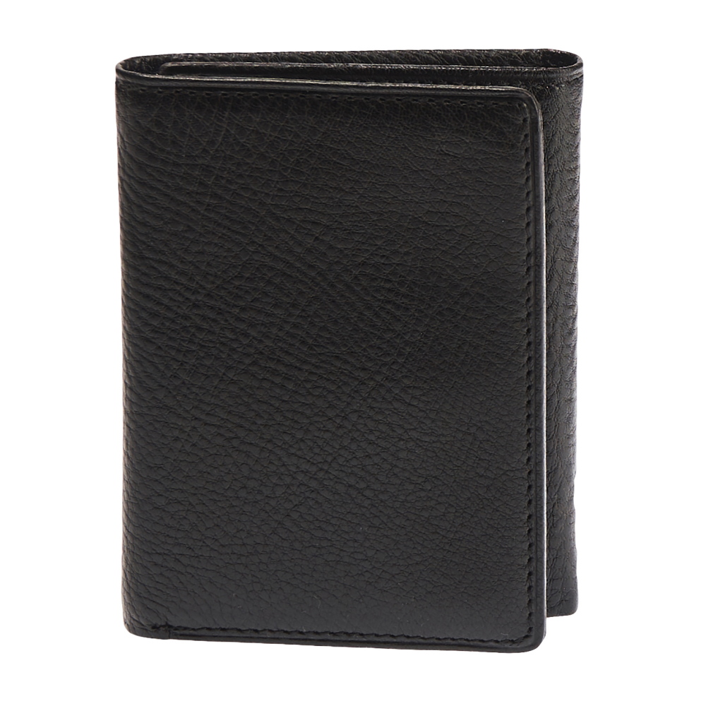 Портмоне Dr.Koffer из натуральной кожи черное