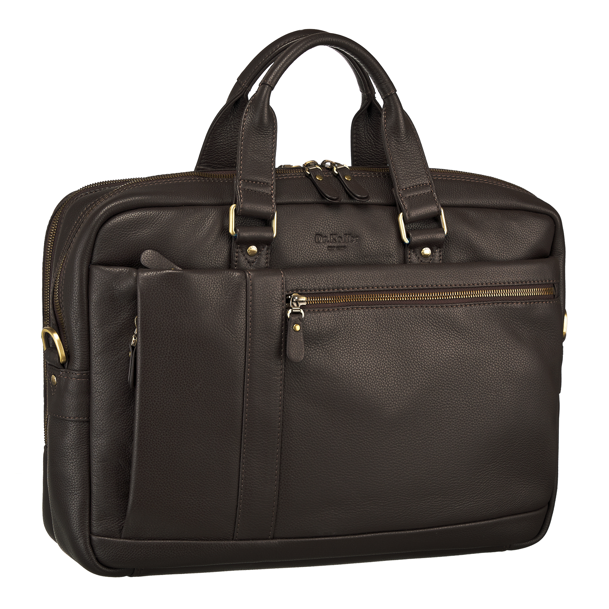 Др.Коффер M402761-260-09 сумка для документов, цвет коричневый