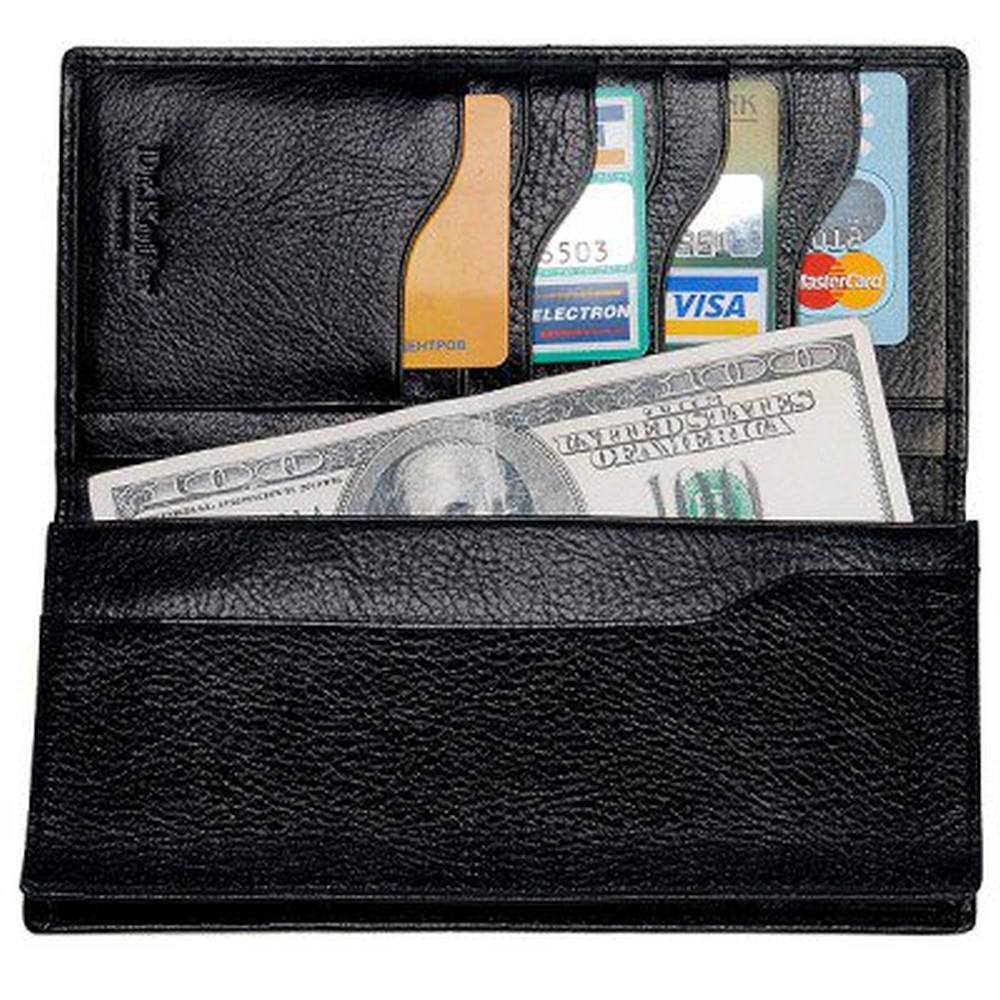 Портмоне Dr.Koffer из натуральной кожи черное