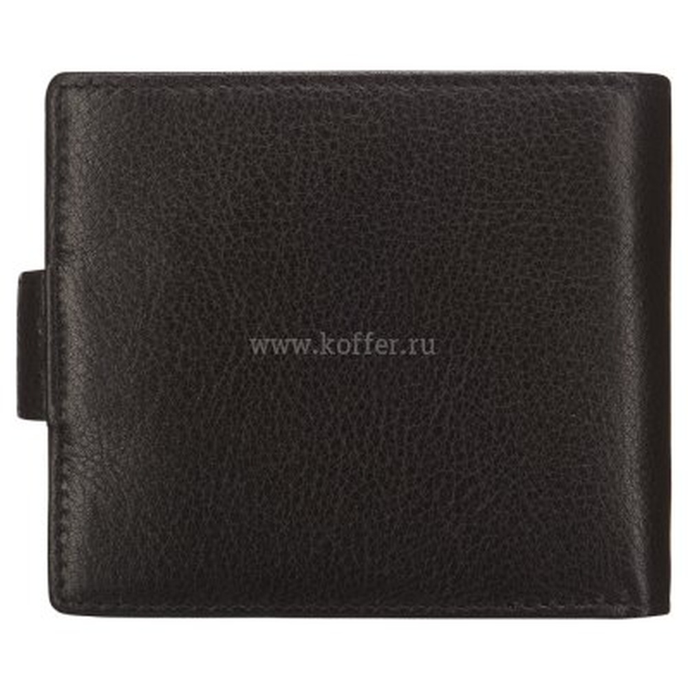 Портмоне Dr.Koffer из натуральной кожи черное