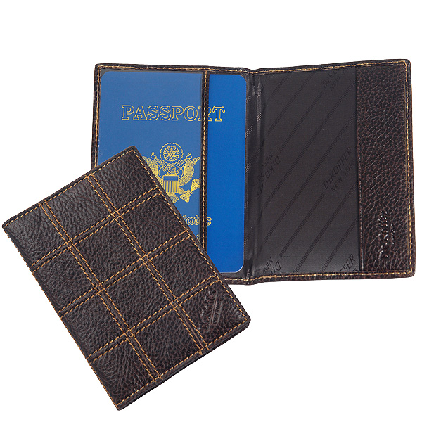 Обложка для паспорта из натуральной кожи Dr. Koffer