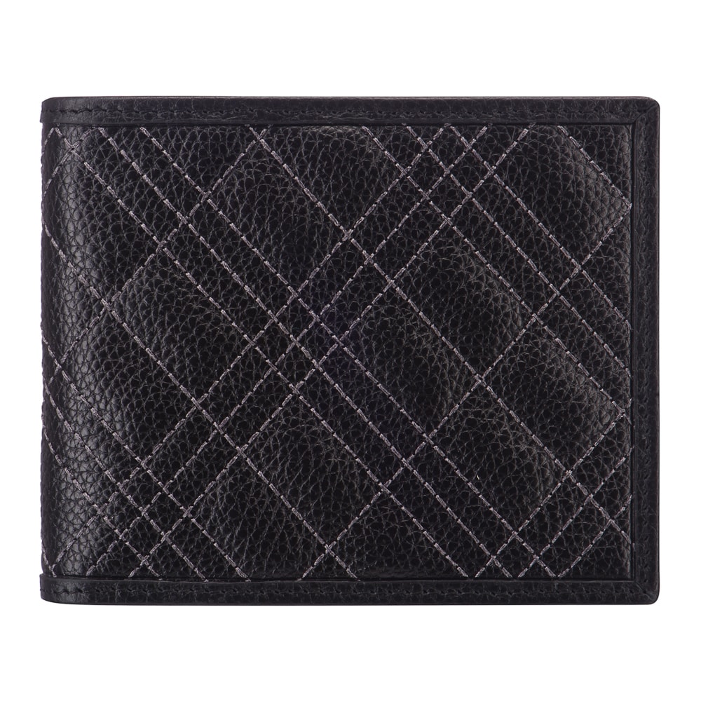 Портмоне Dr.Koffer из натуральной кожи черное