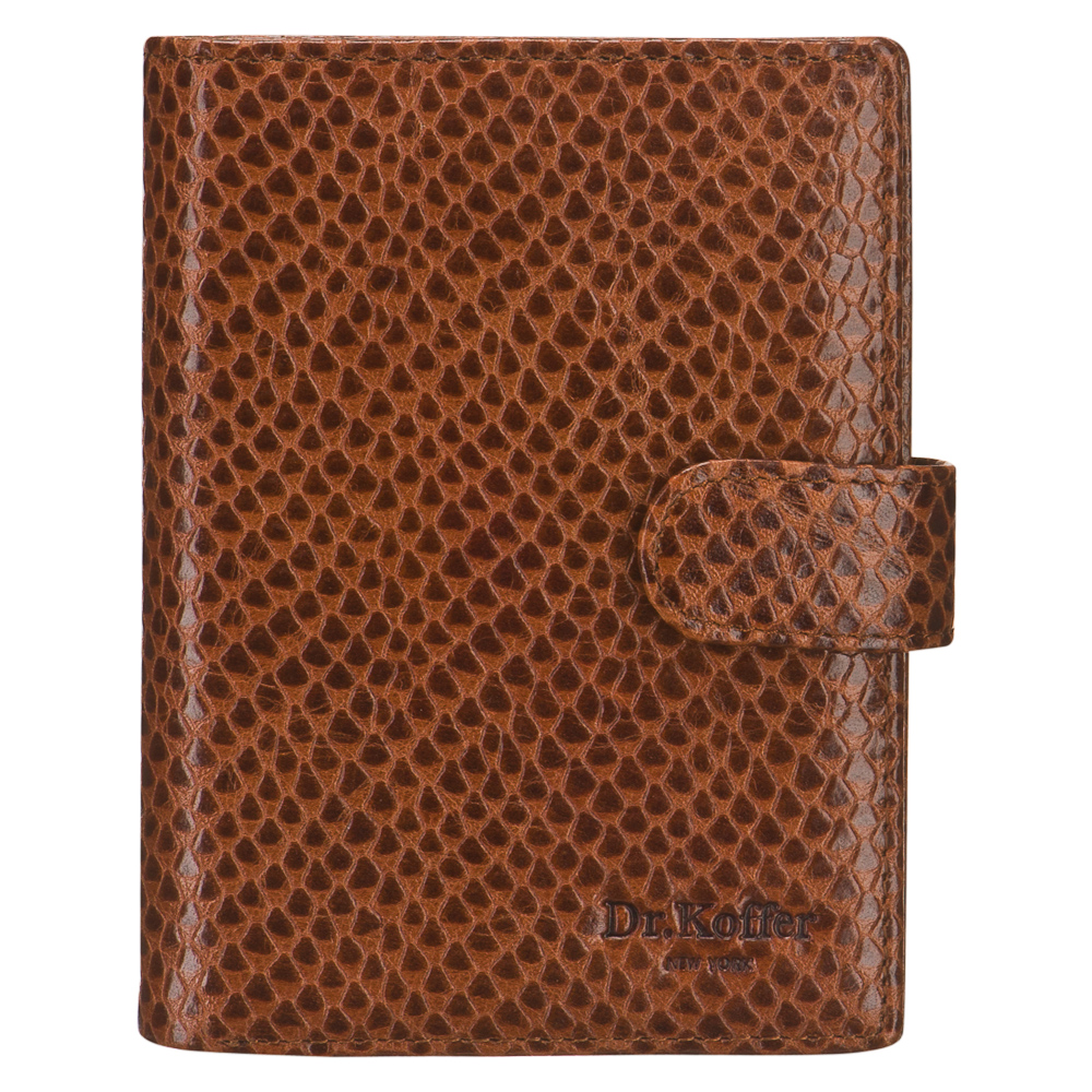 Обложка для паспорта/автодок из натуральной кожи Dr. Koffer