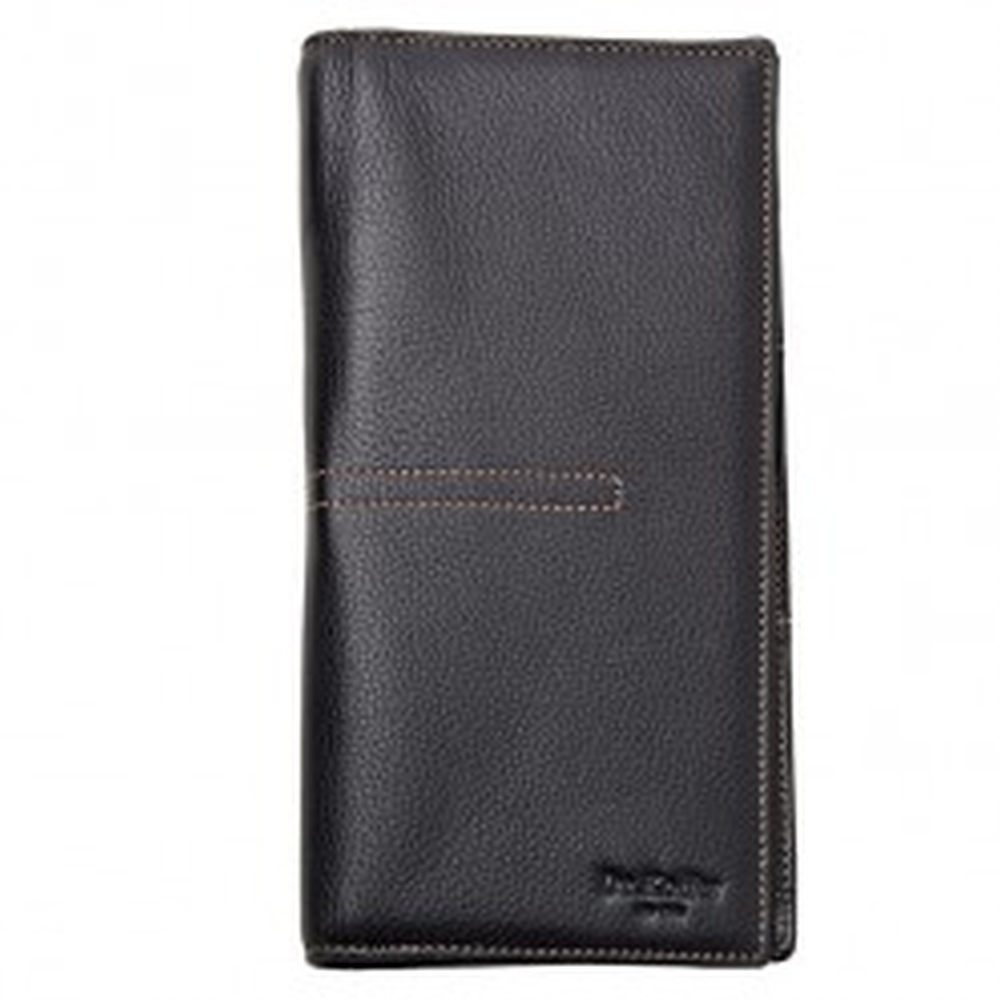 Портмоне Dr.Koffer из натуральной кожи черное