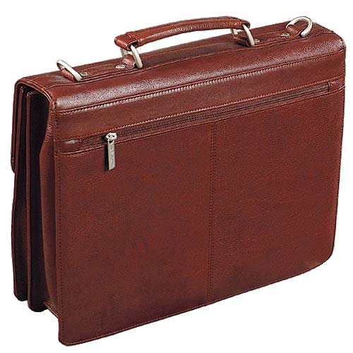 Портфель Dr.Koffer из натуральной кожи светло-коричневый