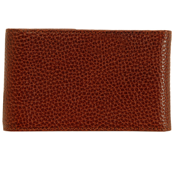 Визитница Dr.Koffer из натуральной кожи светло-коричневая